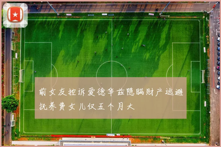 前女友控诉爱德华兹隐瞒财产逃避抚养费女儿仅五个月大